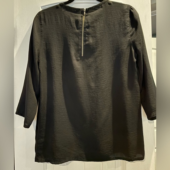 Express Black Long Sleeve Top - Picture 3 of 3